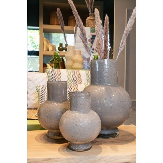Vase Deborah 2.0 Solid Goldene Sterne h22 d17,5