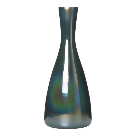 Hubble Vase lustre bleu h40 d15,5cm