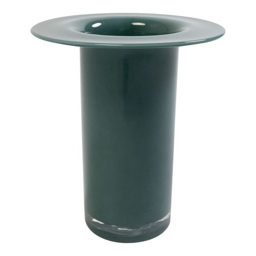 Hat Vase  green h23 d18cm