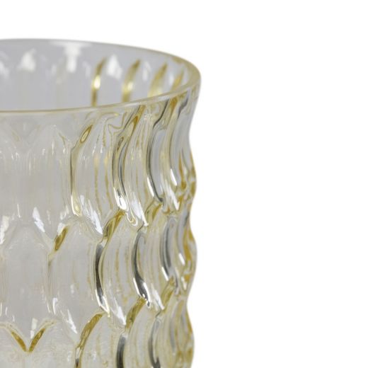 Noma Vase light yellow h20 d15cm