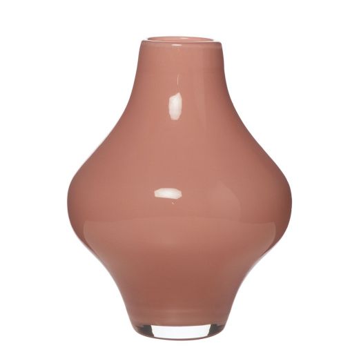 Sansa Vaas roze h22 d17cm