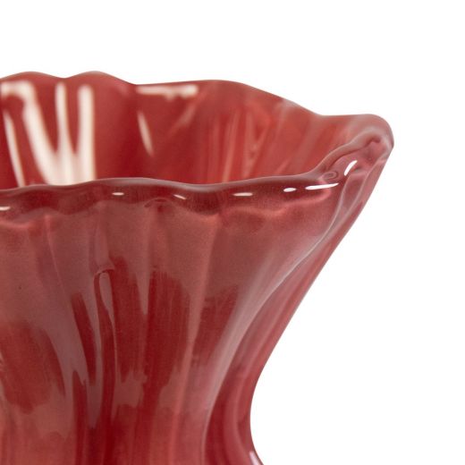 Ellen Vase red h20,5 d12cm