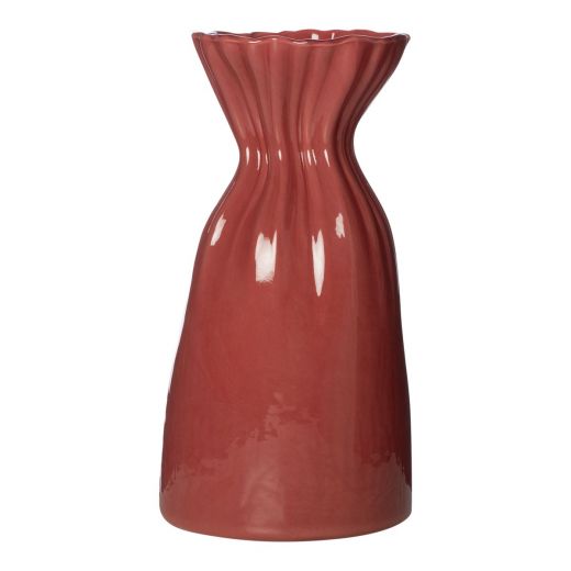 Ellen Vase red h31,5 d16cm