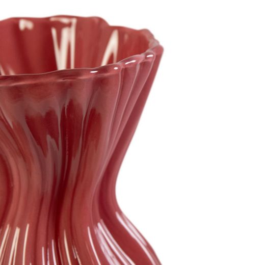 Ellen Vase red h31,5 d16cm