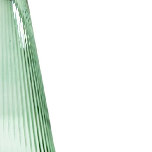 Decoratie Boom groen metallic h26 d9,5cm