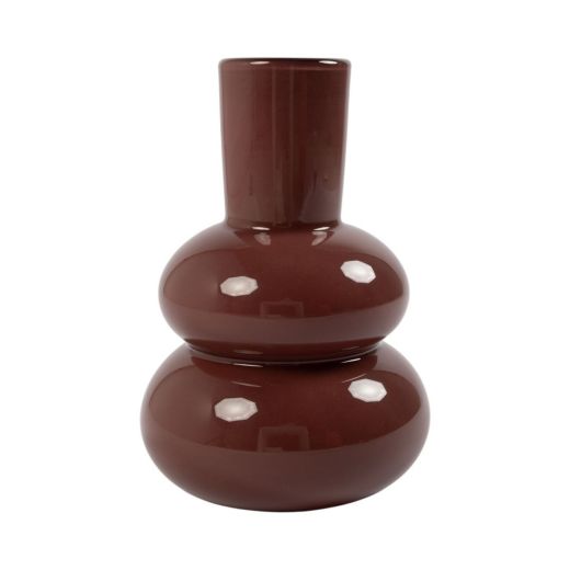 Vase Syb Solid Cacao Brown h32 d22,5