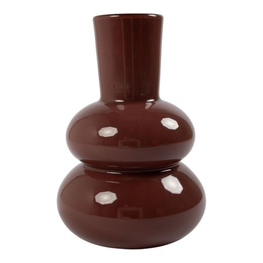 Vase Syb Solid Cacao Brown h39 d27,5