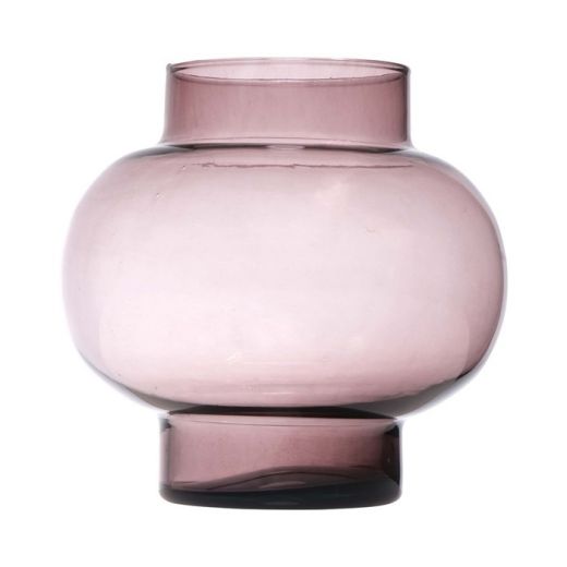 Deborah Recycled Belly Vase purple h19 d19 