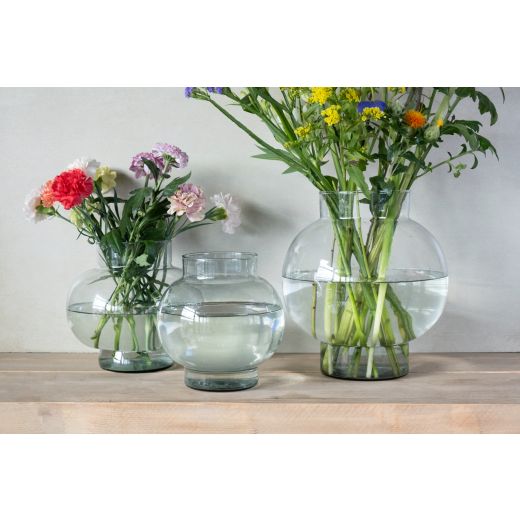 Deborah Recycled Belly Vase h26 d26 