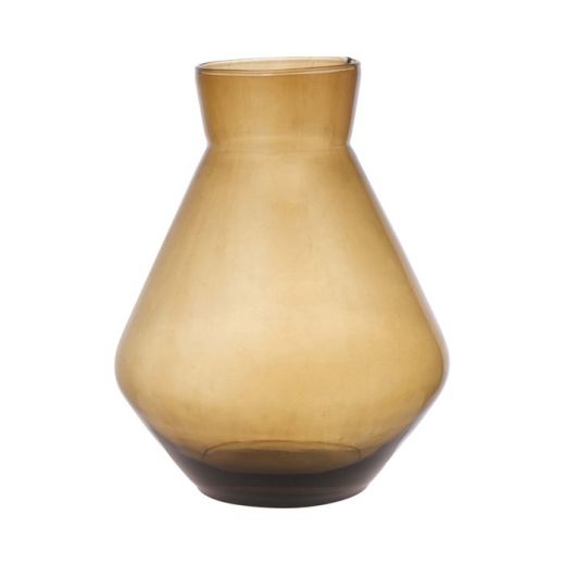 Alexandra recycle Vase ambre h30 d25 