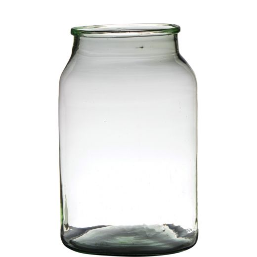 Milky Mouthblown Recycled Milkbottle h34 d22 