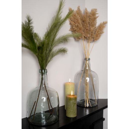 Terri Mouthblown Recycled Bottle Vase h40 d19 