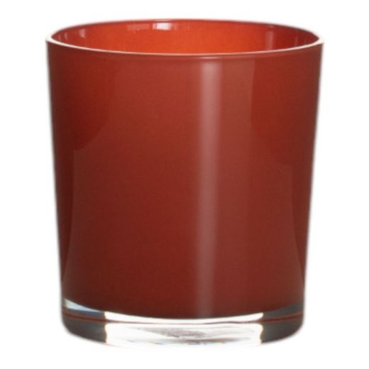 Display Glass Ceramic Cache-Pot couleur grey/brown/green h13 d13 