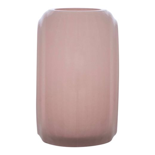 Fiora Vase mundgeblasen Rosa h16 d19,5