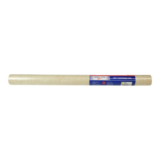 Beech wood Self Adhesive Foil Mini Roll sand 45cmx2mtr