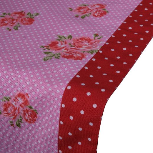 Rosie Tablerunner roze 50x140cm 