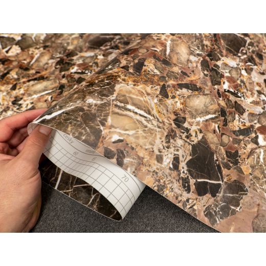 Arezzo Self Adhesive Foil Big Roll nature 45cmx15mtr