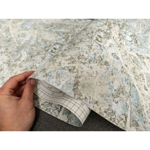 Marble Sebstklebender Folie Grosse Rolle Weiss 45cmx15mtr