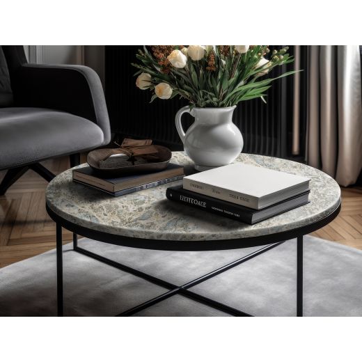 Marble Sebstklebender Folie Grosse Rolle Weiss 45cmx15mtr