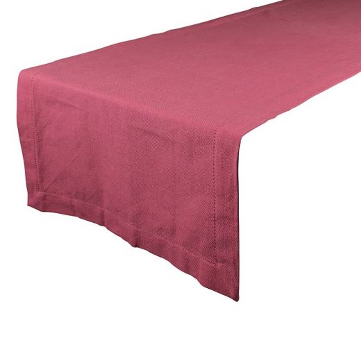 Indi donker Tafelloper roze 50x140cm 