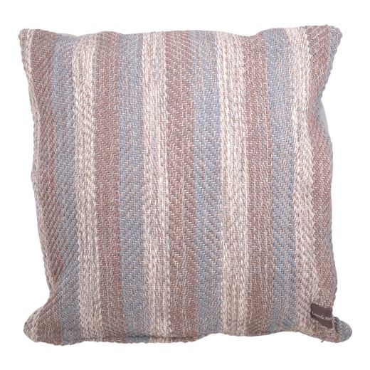 Multi Weave coussin argent 60x60cm 