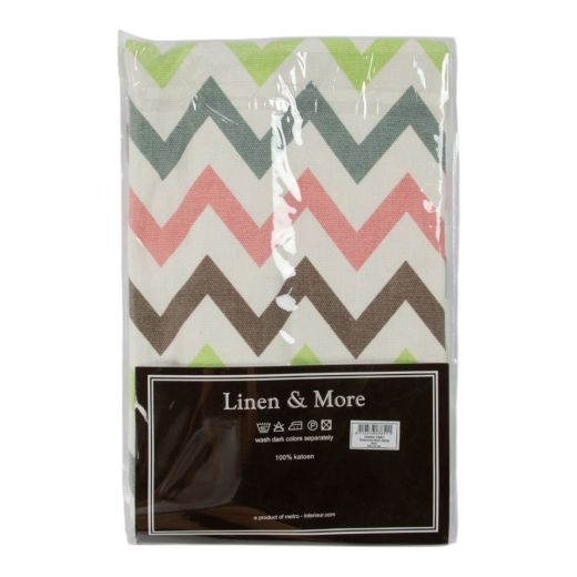 Tablerunner Multi Zigzag Multicolor 50x140