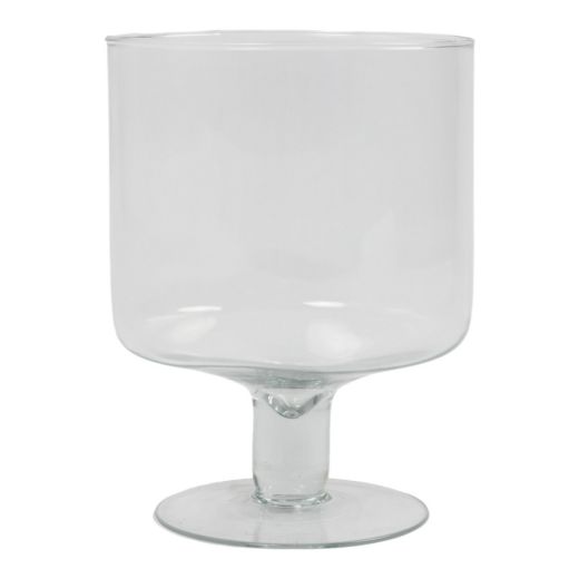 Yvonne Hurricane Vase sur pied h19 d14