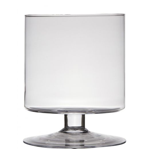 Yvonne Hurricane Vase On Foot h24 d19 