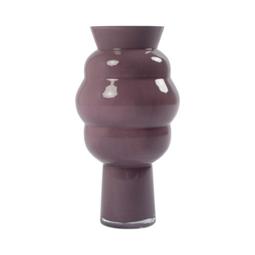 Vase Volterra Puder violett h35,8 d18,2cm (cc)