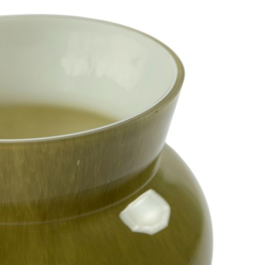 Vase Mareno Puder grün h40 d21,1cm (cc)