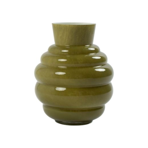 Vase Ardelle Puder grün h25,5 d19,7cm (cc)