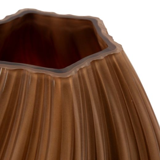 Vase Lavinia beige h30 d20cm (cc)