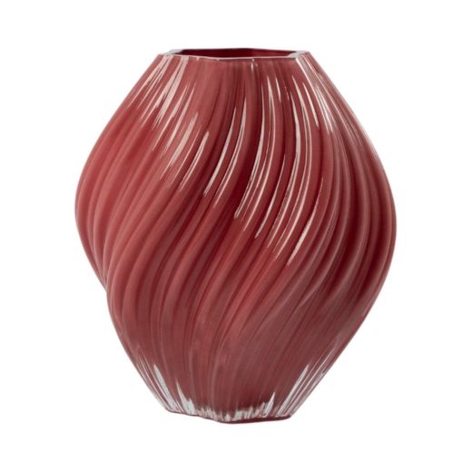 Vase Lavinia rot h23 d19,1cm (cc)