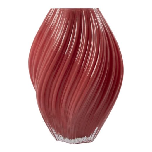 Vase Lavinia rot h30 d20cm (cc)