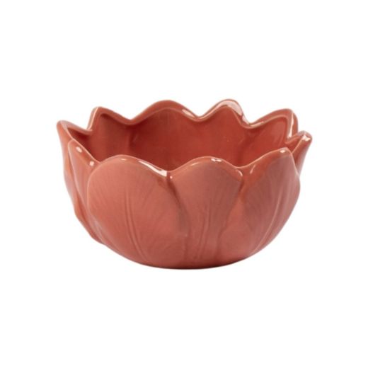 Vase Jackie Blume rosa h8 d15cm