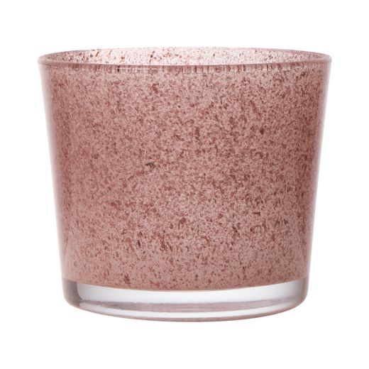 Conner Planter Glass Granite red h9 d10 