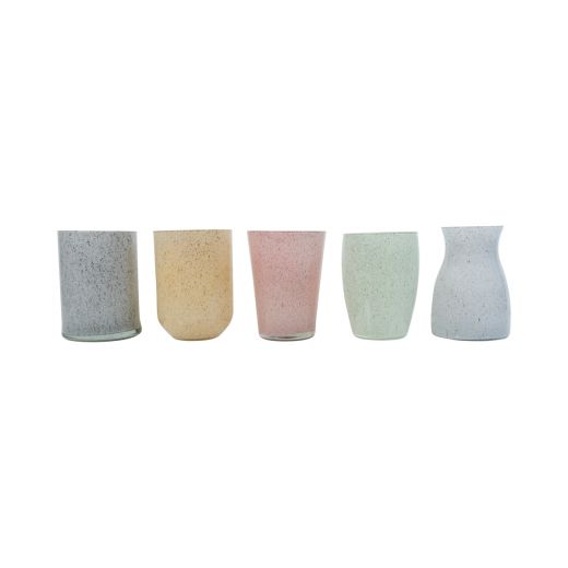 Essentials 5 Shapes Display Granit Farben gemischt h20 