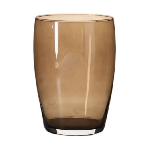 Essentials Hood Transparent Vase topaz h20 d14 