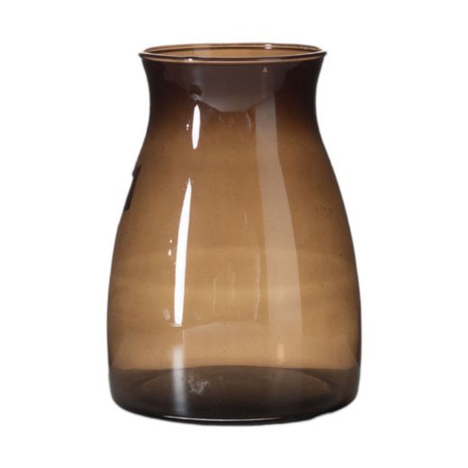 Essentials Julia Transparent Vase topaz h20 d14 