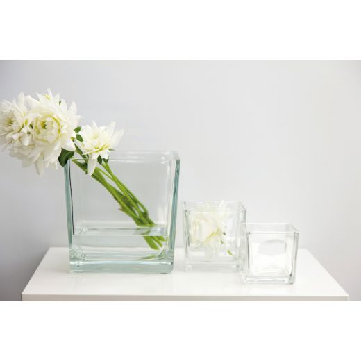  Kubische Vase 10x10x10cm 