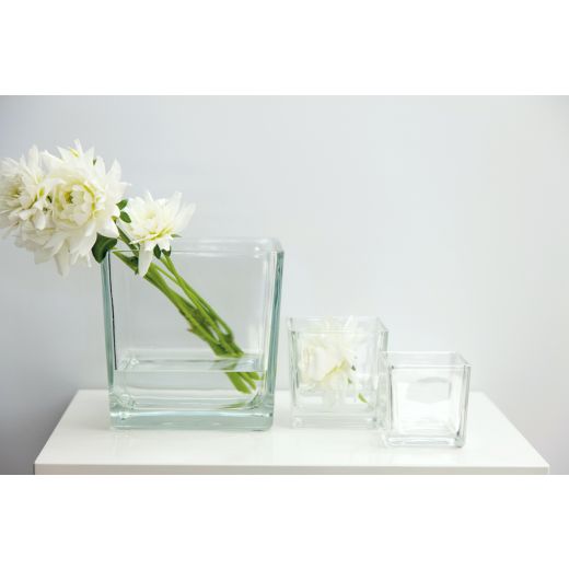  Kubische Vase 10x10x10cm 