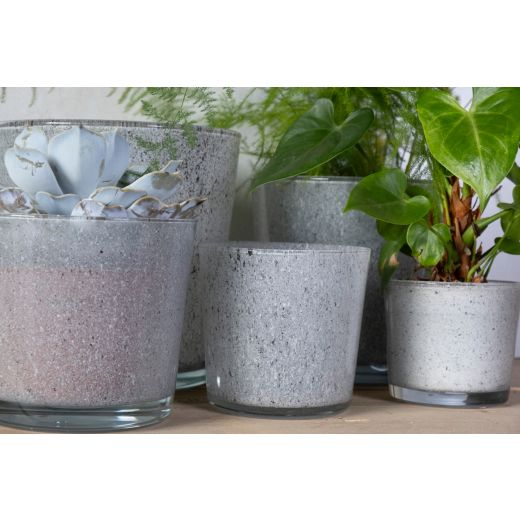 Regular Kubische Vase weiß 6x6x6cm 