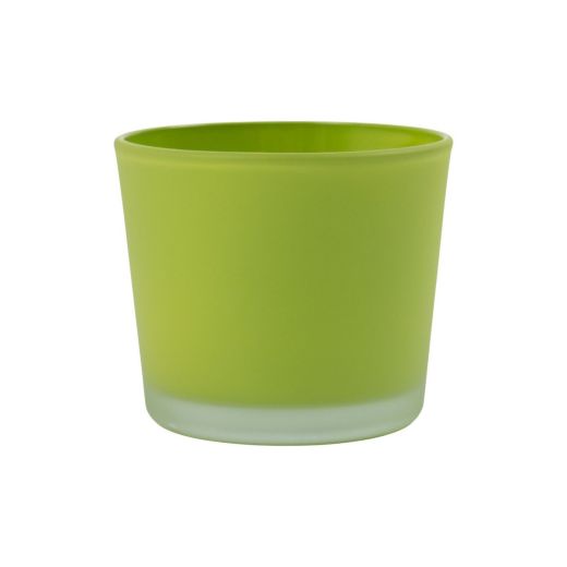 Conner Planter Glass matt light green H11 D11,5