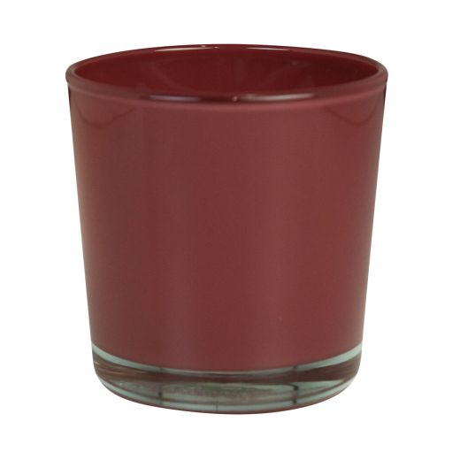 Conner Regular Planter Glass bordeaux red h19 d19 