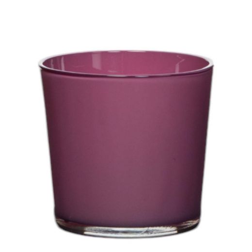 Conner Planter Glass regular grape wine purple h11 d11,5