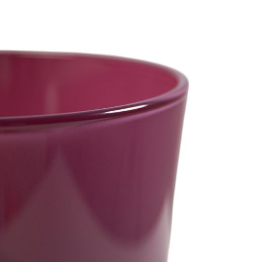 Conner Planter Glass regular grape wine purple h12,5 d14,5