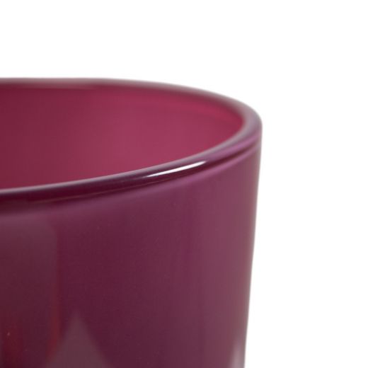 Conner Planter Glass regular grape wine purple h16 d17 