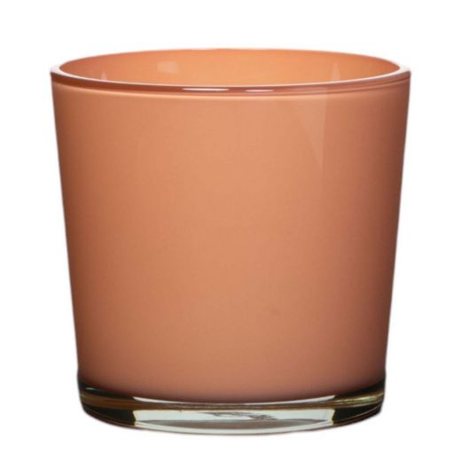 Conner Planter Glass regular carnelian red h16 d17 