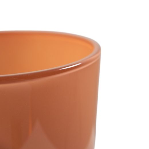 Conner Planter Glass regular carnelian red h16 d17 