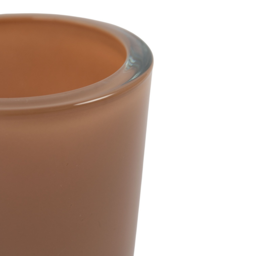 Cooper Theelichthouder regular toffee bruin h7,5 d7,5 